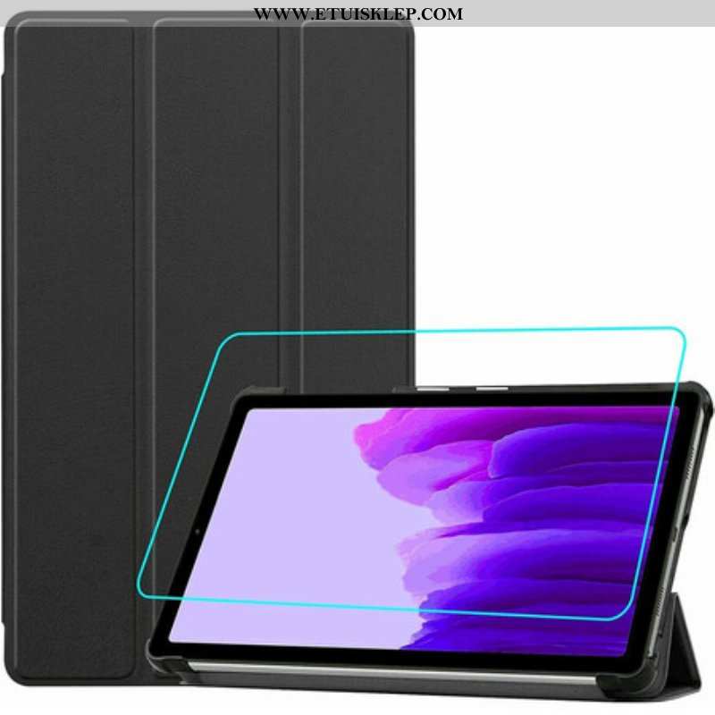 Etui Na Telefon do Samsung Galaxy Tab A7 Lite Skóra Ekologiczna I Ochraniacz Ekranu